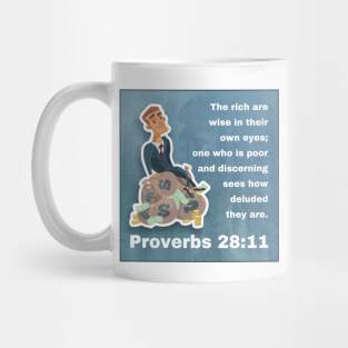 Proverbs 28:11 Mug